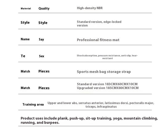 Tapete de Yoga Antideslizante para Principiantes con Bordes de Seguridad - Image 16