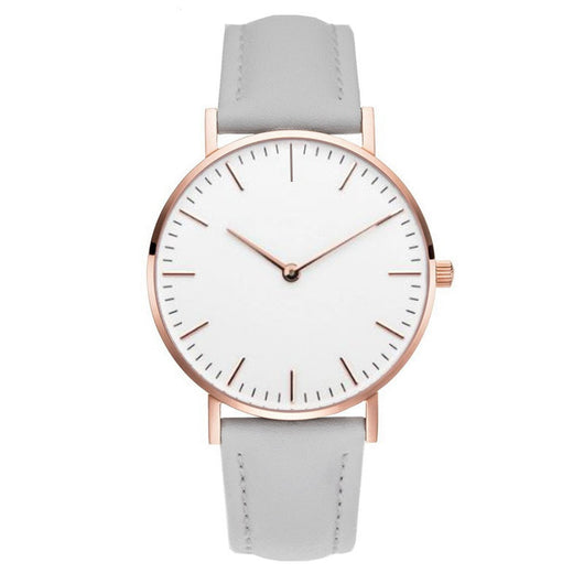 Reloj para Mujer de Correa Simple con Esfera Grande de Cuarzo - Image 20