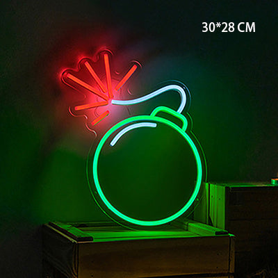 Luz Neón LED Decorativa de Pared con Diseño Creativo - Image 5