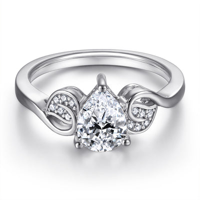 Anillo de Plata Esterlina 925 Diseño Gota - Image 8