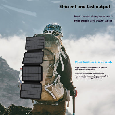 Cargador Solar Plegable de Emergencia