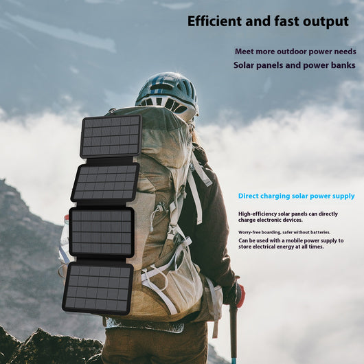 Cargador Solar Plegable de Emergencia