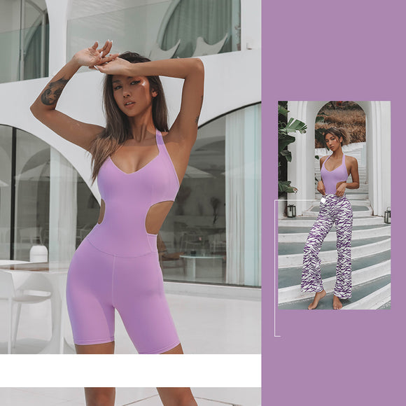 Traje Deportivo Mujer Espalda Descubierta - Diseño Sexy para Verano