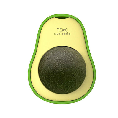 Juguete Interactivo de Aguacate con Catnip para Limpieza Dental Felina - Image 14