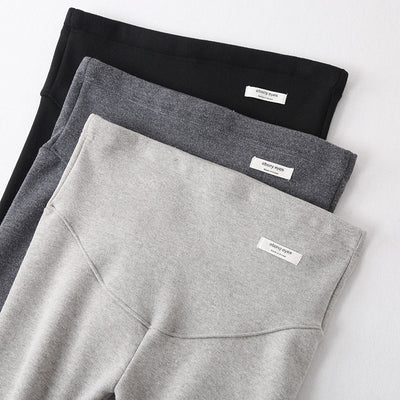 Leggings de Maternidad Silver Fox Terciopelo Premium - Cintura Gruesa y Elástica - Image 5