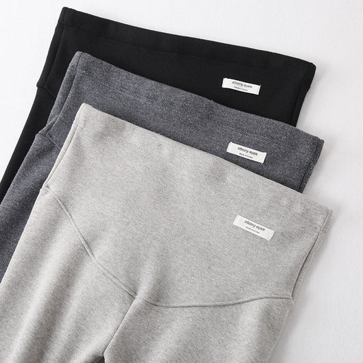 Leggings de Maternidad Silver Fox Terciopelo Premium - Cintura Gruesa y Elástica - Image 5