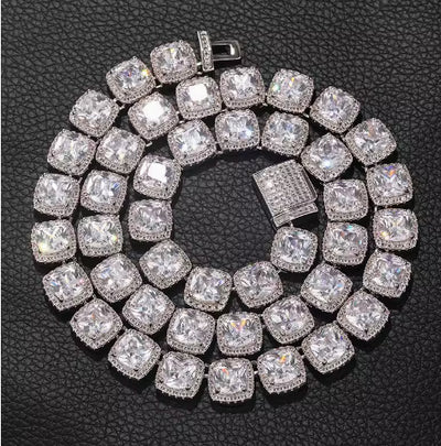 Cadena Hip Hop Plata 925 Maciza 8mm - Estilo Urbano Auténtico - Image 4