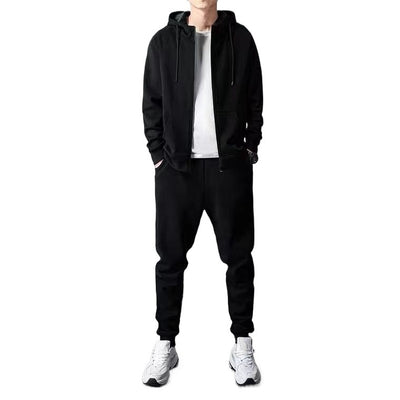 Sudadera Hoodie Suelta con Cierre - Conjunto Deportivo - Image 5