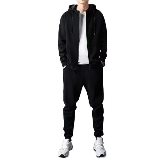 Sudadera Hoodie Suelta con Cierre - Conjunto Deportivo - Image 5