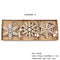 12PCS Box Multi Christmas Snowflakes Wooden Pendants Ornamen Box Snowflake a