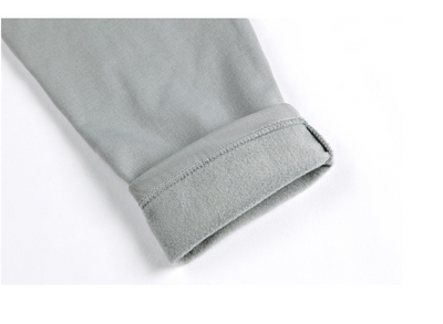 Pantalones Casuales de Algodón con Forro de Terciopelo para Hombre Plus Talla - Image 7