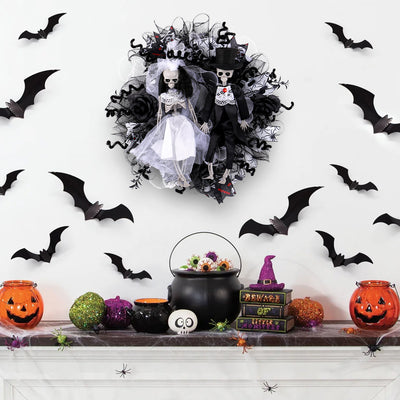 Guirnalda de Calaveras Novios Halloween - Decoración de Terror y Misterio - Image 2