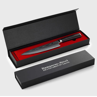 Cuchillo Chef Occidental de Damasco 8 Pulgadas - Image 10