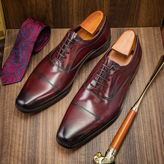 Zapatos Oxford de Cuero para Hombre - Elegancia Empresarial