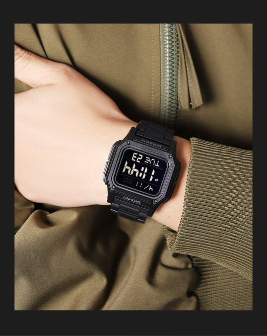 Reloj Electrónico Multifuncional de Resina para Hombre - Image 18