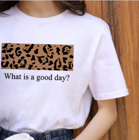 Blusa Estampada con Leopardo y Labios - Estilo Western Casual para Mujer - Image 77