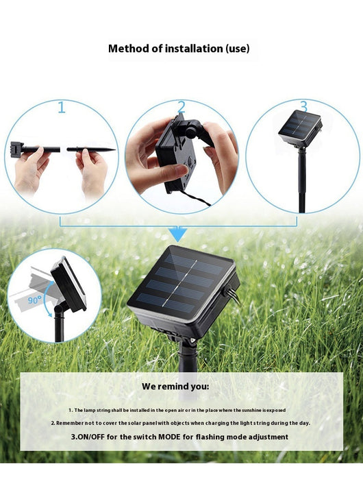 Guirnalda de Luces LED Impermeable para Jardín y Patio - Image 12