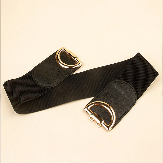 Cinturón Ancho Elástico con Hebillas para Mujer - Image 19