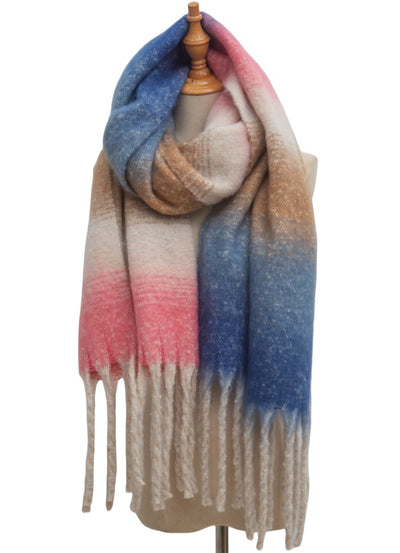 Pañoleta Degradado con Borlas - Estilo y Versatilidad - Image 17