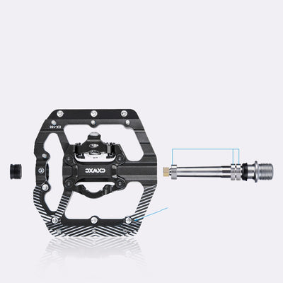Pedal Plataforma de Aluminio con Paso Plano para Bicicleta de Montaña - Image 4