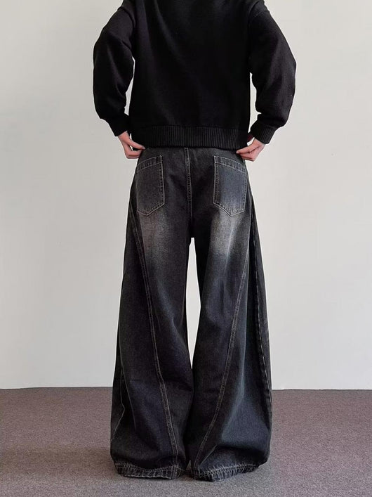 Pantalones Hombre Relaxed Premium Pierna Ancha Versátiles - Image 16