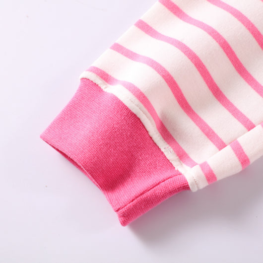 Pantalones Infantiles Bordados de Felpa para Otoño - Image 9
