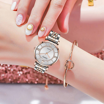 Reloj de Cuarzo Elegante para Mujer con Diamantes y Diseño de Moda - Image 21