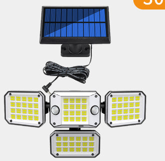 Lámpara Solar de Pared con Sensor de Movimiento - Iluminación Inteligente para Jardín - Image 10