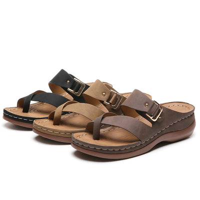 Sandalias de Verano Europeas Minimalistas para Mujer - Image 11