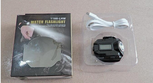 Reloj LED Recargable para Deportes Nocturnos y Ciclismo - Image 6