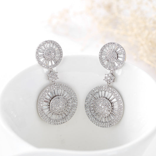 Aretes de Circonita Elegantes para Mujer - Diseño Minimalista - Image 9