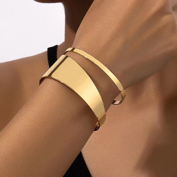 Pulsera Hueca Irregular para Mujer