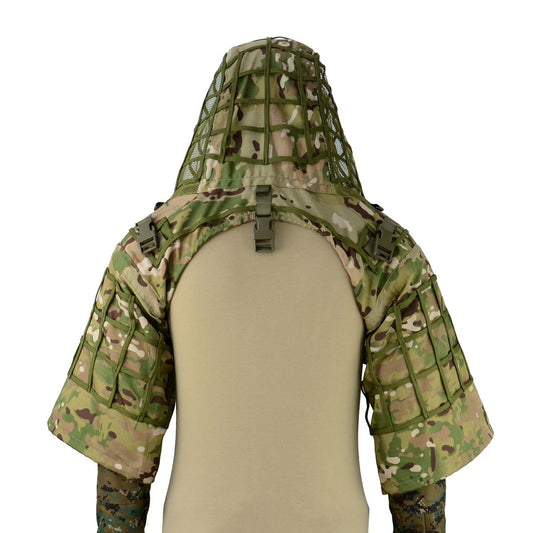 Traje Táctico Ghillie Profesional Camuflaje Militar Resistente - Image 2