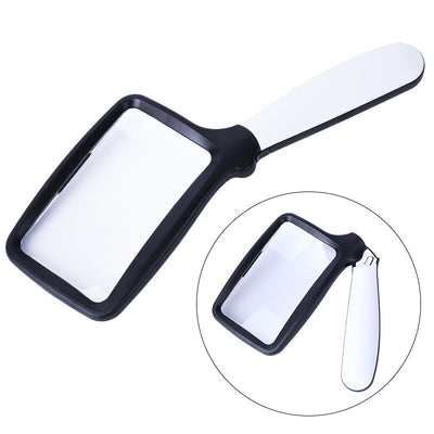 Lupa Rectangular Plegable con Luz LED para Lectura y Detalles - Image 3