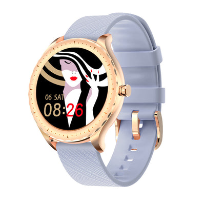 Pulsera Inteligente Redonda con Bluetooth, Monitor Cardíaco y Presión Arterial - Image 8
