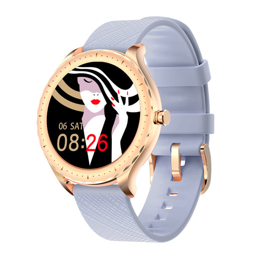 Pulsera Inteligente Redonda con Bluetooth, Monitor Cardíaco y Presión Arterial - Image 8