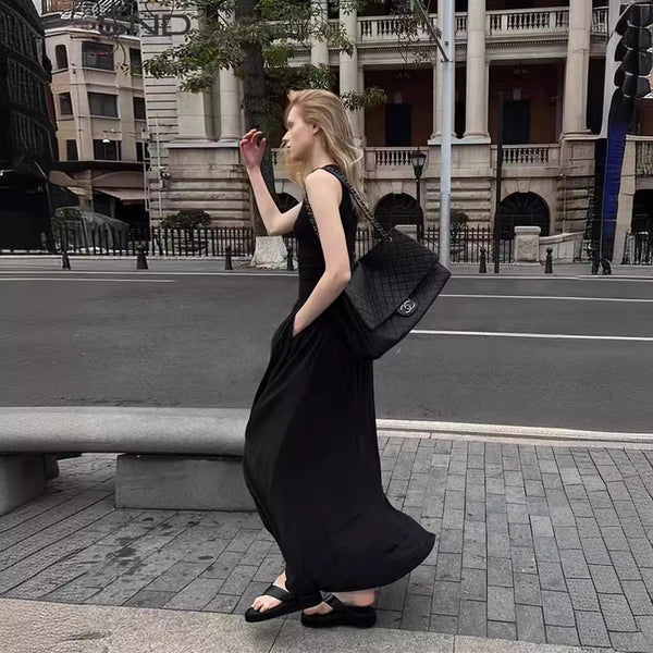 Vestido Deportivo Minimalista de Temperamento Casual