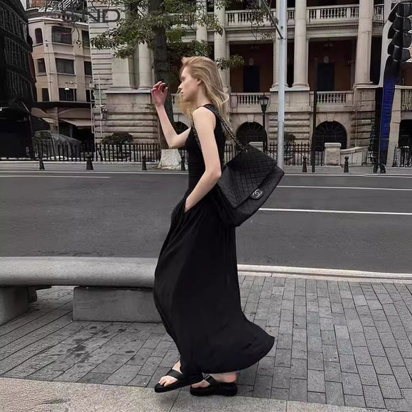 Vestido Deportivo Minimalista de Temperamento Casual