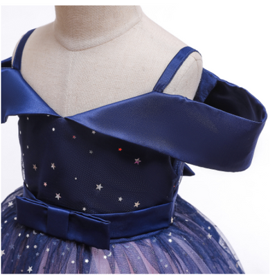 Vestido Princesa Aisha Estilo Europeo Americano para Niñas - Image 3