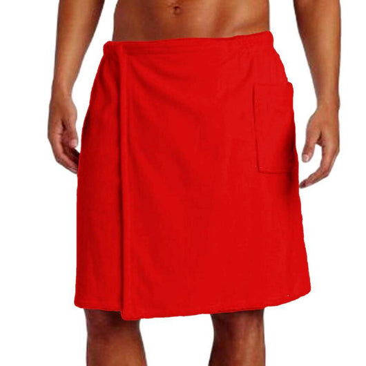 Bata de Toalla para Hombre con Cierre Velcro y Bolsillo - Image 4