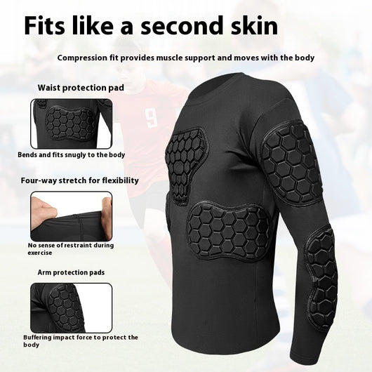 Armadura de Protección para Portero - Camiseta Deportiva de Manga Larga - Image 4