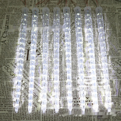 Lámpara Solar Navideña con Luces LED en Forma de Cono de Hielo - Image 22