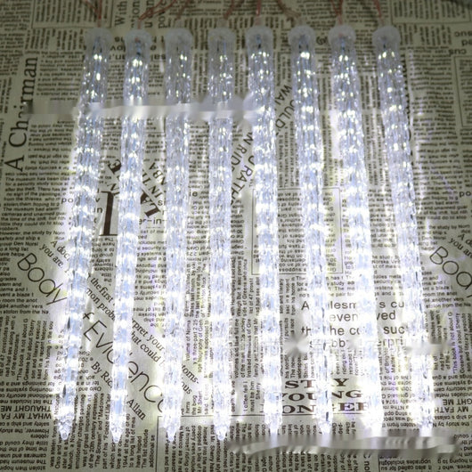 Lámpara Solar Navideña con Luces LED en Forma de Cono de Hielo - Image 22