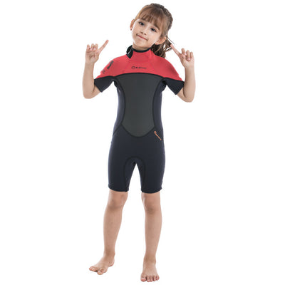 Traje de Baño Térmico Infantil Grueso de Una Pieza - Image 12