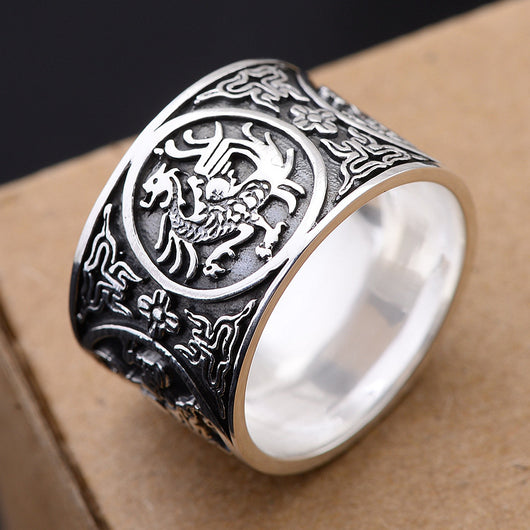 Anillo Ancho de Dedo Índice con Personalidad Creativa - Image 3