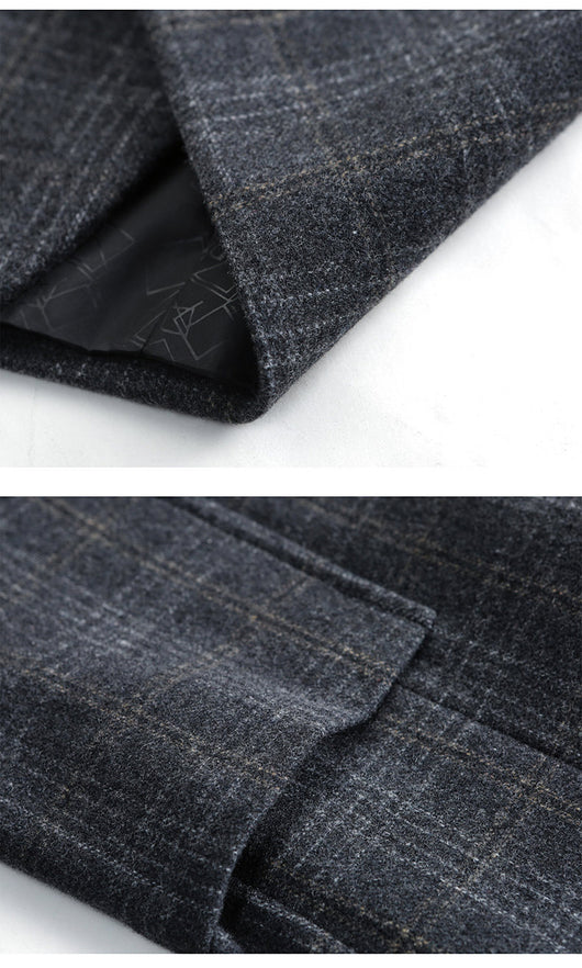 Blazer Cuadros Hombre Elegante para Negocios - Image 19