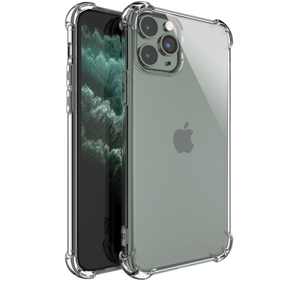Funda Protectora Transparente Antigolpes para iPhone 12, 11, Pro, X, XS, Max y SE