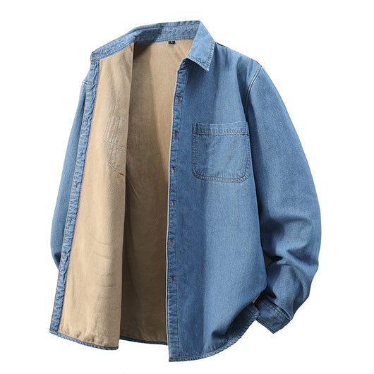 Camisa Vaquera de Manga Larga para Hombre