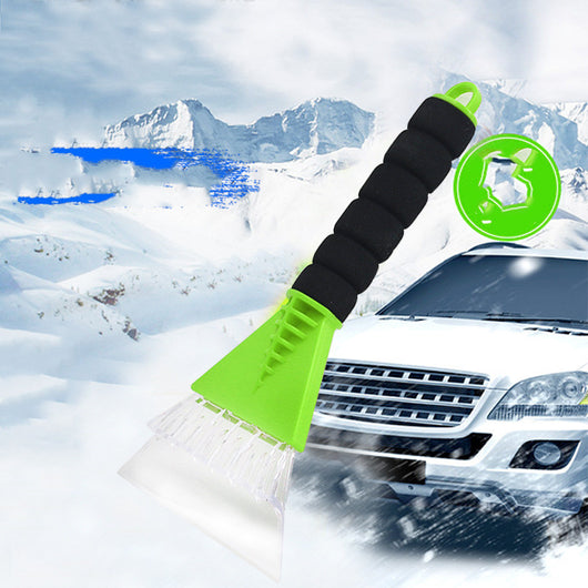Escobilla Multifuncional para Nieve y Hielo - Herramienta 2 en 1 para Vehículos