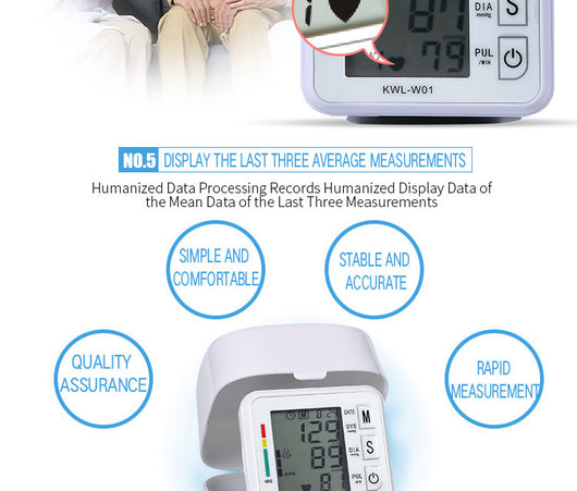 Tensiómetro Digital de Muñeca Automático - Monitor de Presión Arterial - Image 22